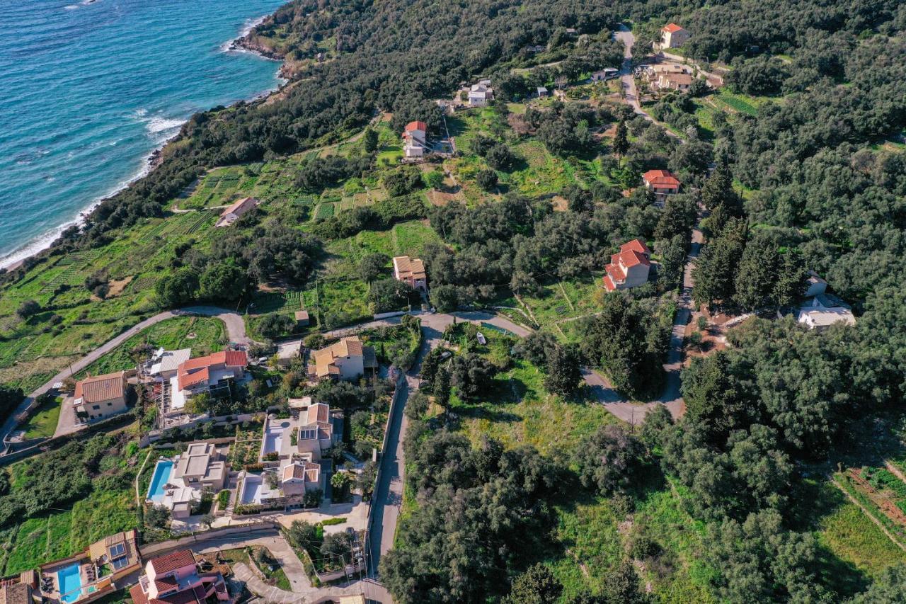 شقة Amaryllis Seaview House By Guestcorfu Paramonas  المظهر الخارجي الصورة