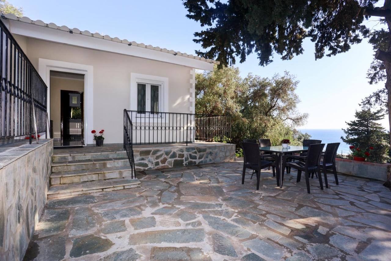 شقة Amaryllis Seaview House By Guestcorfu Paramonas  المظهر الخارجي الصورة