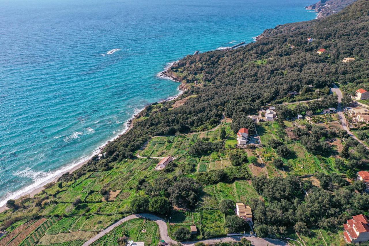 شقة Amaryllis Seaview House By Guestcorfu Paramonas  المظهر الخارجي الصورة